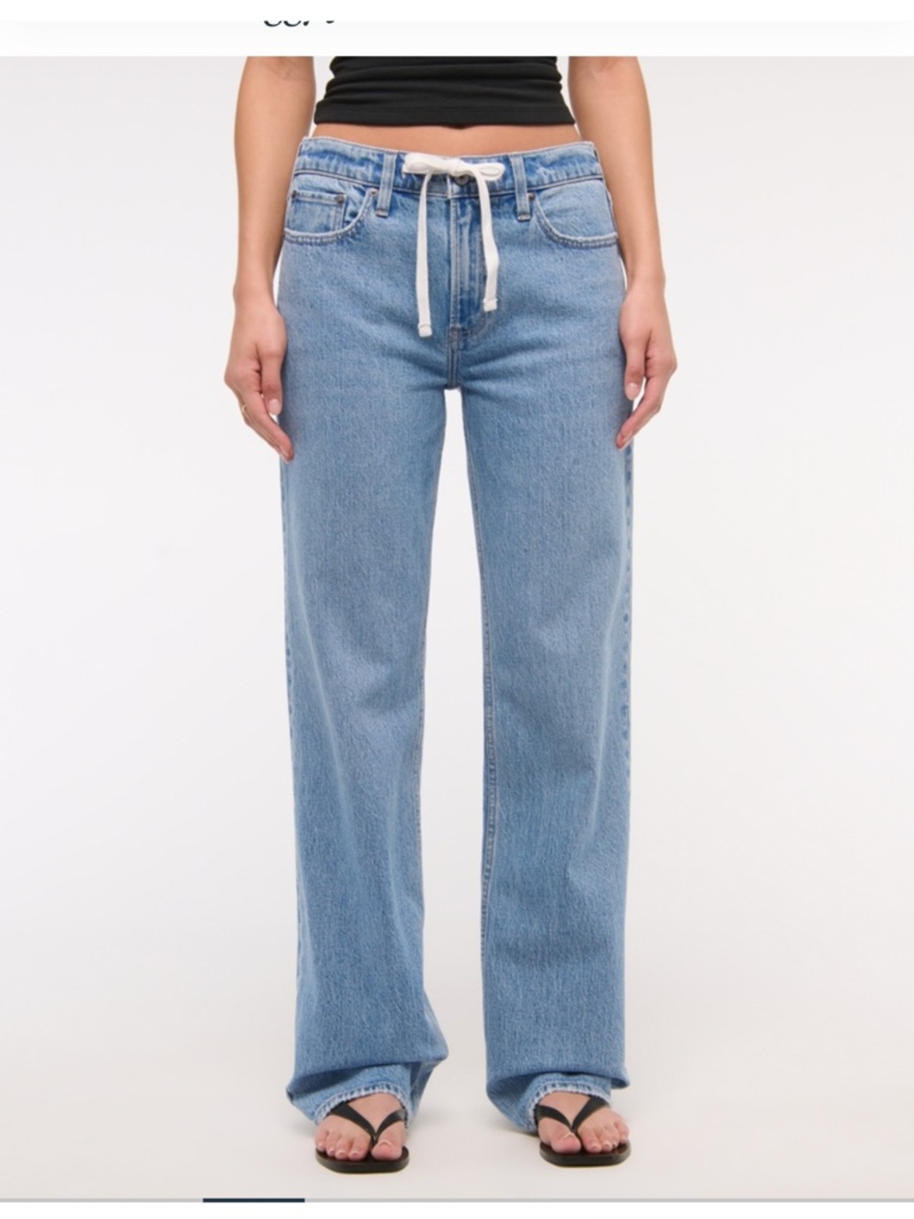 Abercrombie & Fitch Low Rise Baggy Jean Curve Love size 29 Regular
